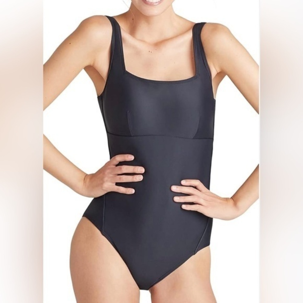 NWT Yummie ‘Athena’ square neck one piece swimsuit 14